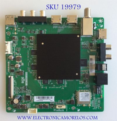 MAIN PARA TV VIZIO 4K UHD HDR SMART TV / NUMERO DE PARTE 320045977111005 / T.MT5597.U751 / HV650QUB-N90 / N4C820E09584A3 / N4C820E09584A1 / E236256 / PANEL BOEI650WQ1 / MODELO D65-F1 / D65-F1 LTCUWS / D65-F1 LTCUWSLV