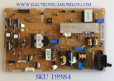 FUENTE DE PODER / SAMSUNG / BN44-00609A / L42SF_DSM / PARTES SUSTITUTAS BN44-00609C / BN44-00609E / BN44-00609F / MODELO HG40NB670FFXZA / HG40NB678FFXZA / HG40NB677FFXZA / UN40F5000AFXZA TS01 