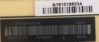 FUENTE DE PODER / ADTVI2018AA9 / 715G9174-P01-000-003M / (X)ADTVI2018AA9 / PANEL TPT650J1-QUBN90.K   REV:98POE / MODELO E65-F1 LTMUWVLU - Imagen 3