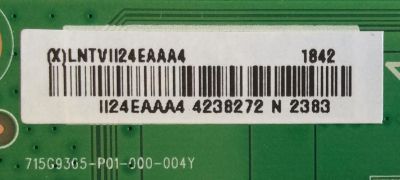LED DRIVER / VIZIO /LNTVII24EAAA4 / 715G9365-P01-000-004Y / (X)LNTVII24EAAA4 / PANEL TPT650J1-QUBN90.K   REV:98POE / MODELO E65-F1 LTMUWVLU - Imagen 2