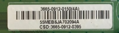 MAIN / VIZIO / 3665-0912-0150 / 0171-2272-6864 / 3665-0912-0395 / PANEL LSC650FN10-601 / MODELO M65-F0 LAUSXAKU - Imagen 3