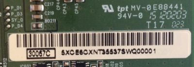 T-CON / SAMSUNG / BN96-30067C / 30067C / E88441 / PANEL CY-DH050CGNV1H / MODELO UN50J6200AFXZA IH02  - Imagen 2