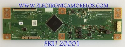 T-CON PARA TV SEIKI / PROSCAN / NUMERO DE PARTE RUNTK0334FVYH / 1P-0171X00-40SB / RUNTK0334FV / PANEL JE601R3HB / MODELOS SC-60UK850N / PLED6055-UHD