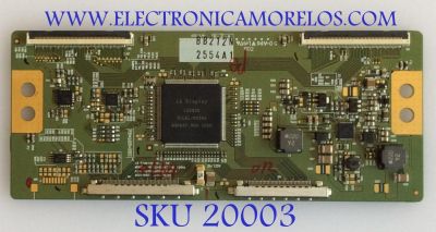 T-CON / LG / 6871L-2554A / 6870C-0358A / PANEL LC420EUE-SDA1 / PARTES SUSTITUTAS 6871L-2411C / 6871L-2693A / 6871L-2411B / 6871L-2411D / 6871L-2411A / 6871L-2789A / 6871L-2667A / 6871L-2573A / MODELO 42LV5500-UA