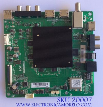 MAIN PARA TV VIZIO ORIGINAL 4K UHD HDR SMART TV / NUMERO DE PARTE 60101-02127 / T.MT5597.U751 / 3200564782 / N4C820E09584A4 / HV650QUB-N90 / PANEL BOEI650WQ1_H / DISPLAY HV650QUB-N9D / MODELO D65X-G4 / D65X-G4 LHBFXV / D65X-G4 LHBFXVAU / D65X-G4 LHBFXVCU