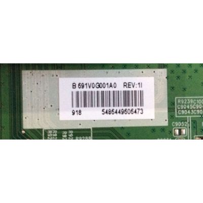 MAIN PARA TV TOSHIBA·FIRE TV 4K·UHD·HDR / NUMERO DE PARTE 691V0G001A0 / 631V0G001A0 / VTV-L55731 / UCI4 VTV-L55731 REV. 1 / PANEL K430WDRB / DISPLAY T430QVN03.0 / MODELO 43LF621U19 - Imagen 4