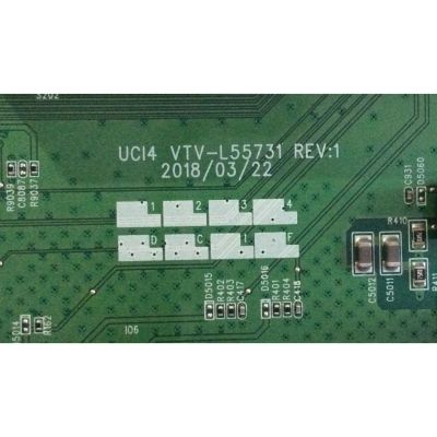 MAIN PARA TV TOSHIBA·FIRE TV 4K·UHD·HDR / NUMERO DE PARTE 691V0G001A0 / 631V0G001A0 / VTV-L55731 / UCI4 VTV-L55731 REV. 1 / PANEL K430WDRB / DISPLAY T430QVN03.0 / MODELO 43LF621U19 - Imagen 3