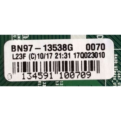 MAIN / SAMSUNG / BN94-12295M / BN41-02570B / BN97-13538G / PANEL CY-SM065FLLV9H / MODELO UN65MU8000FXZA FC05 /  UN65MU800DFXZA FC05 - Imagen 2