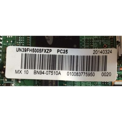 MAIN / SAMSUNG BN94-07510A / BN97-07055P / BN41-02100A / E88441 / PANEL CY-DF390BGAV1H / MODELO UN39FH5005FXZP - Imagen 3