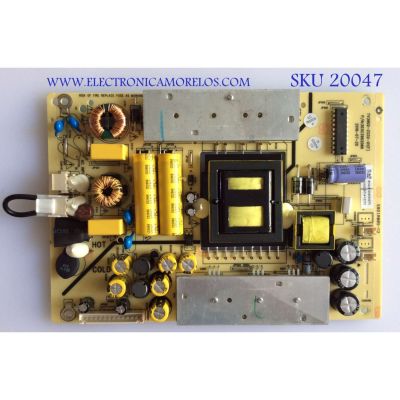 FUENTE DE PODER / RCA / 303C3902066 / TV3902-ZC02-01 / PARA DIFERENTES MARCAS Y MODELOS POLAROID MHDV4233 / PROSCAN PLED4275A / TCL LE40D8810 / HAIER 40E3500 / LE40M600CF / LE40M600M80 / JVC LT40C550 / ELEMENT / ELEFW408 / QUASAR SQ4001 / RCA RLEDD4016A