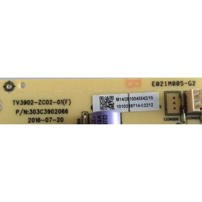 FUENTE DE PODER / RCA / 303C3902066 / TV3902-ZC02-01 / PARA DIFERENTES MARCAS Y MODELOS POLAROID MHDV4233 / PROSCAN PLED4275A / TCL LE40D8810 / HAIER 40E3500 / LE40M600CF / LE40M600M80 / JVC LT40C550 / ELEMENT / ELEFW408 / QUASAR SQ4001 / RCA RLEDD4016A - Imagen 2