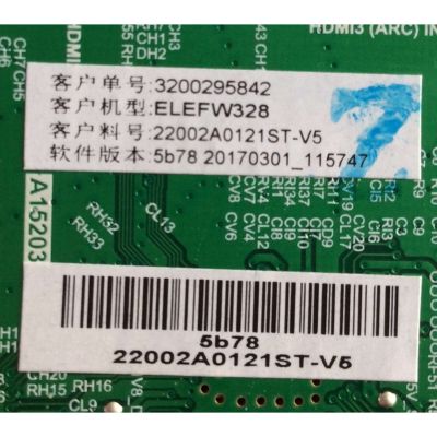 MAIN / FUENTE / (COMBO) / ELEMENT / H17020342 / TP.3393T.PB758 / 22002A0121ST-V5 / 3200295842 / PANEL BOEI320WX1-01 /  - Imagen 4