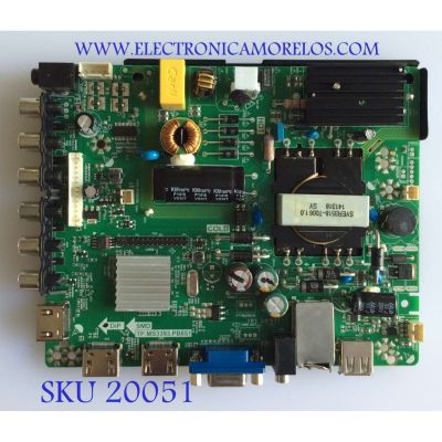 MAIN/FUENTE (COMBO)/C14030152/TP.MS3393.PB851/PANEL KM0315LDPH04-H03/MODELO P32EWY/ ((NOTA IMPORTANTE (BALUM)  DAÑADO))