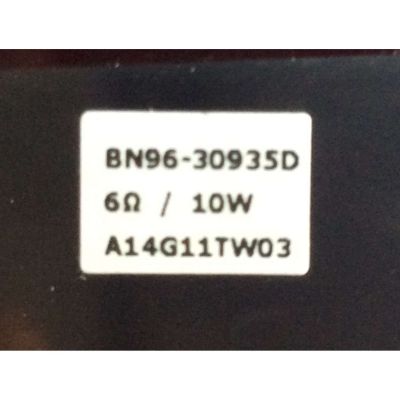 BOCINAS PARA TV/SANAUNG/BN96-30935D/A14G11TW03/MODELO UN75HU550FXZC - Imagen 2