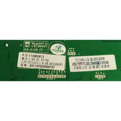 MAIN / ELEMENT / 1106H0813 / CV318H-D / TI11245-2 / 1106H0813 / 20110703X000107 / PANEL LTA400HM17 / MODELO  - Imagen 5