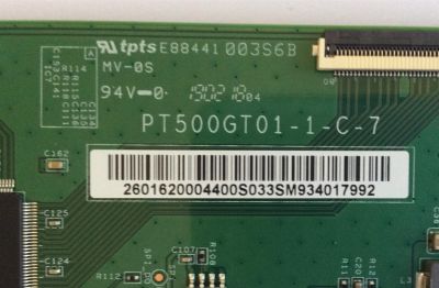 T-CON / LG / 2601620004400 / PT500GT01-1-C-7 / PANEL NC500DQE VHGX1 / MODELO 50UK6090PUA.BUSSLOR - Imagen 2