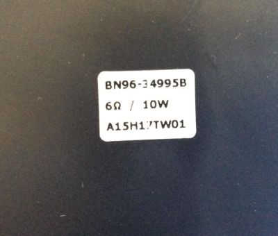 KIT DE BOCINAS PARA TV / SAMSUNG / MODELO UN65NV7300FXZA FB03  / NUMERO DE SERIE 07XF3CAKA03381X - Imagen 3