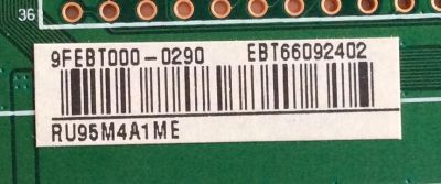 MAIN ORIGINAL PARA TV LG / NUMERO DE PARTE EBT66092402 / EAX67872805 / EBT000-0290 / PANEL NC500DQE VHGX1 / MODELO 50UK6090PUA / 50UK6090PUA.BUSSLOR - Imagen 3