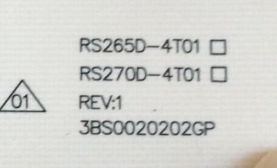 FUENTE DE PODER / RCA / RS265D-3T01 / 3BS0020202GP / PANEL LK750RP1A00 / MODELO RTU7575 - Imagen 3