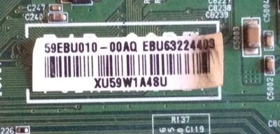MAIN / LG / EBU63224403 / EAX66212905(1.1) / 59EBU010-00AQ/ PANEL HC400DUN-VCKN5-214X / MODELO 40LX560H-UA BUSJLJM  - Imagen 2