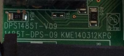 TARJETA STANBY / RCA / 1485T-DPS-09 / KME140312KPG / DPS1485T-V09 / PANEL LC550DUY-SHA / MODELO J55HE840  - Imagen 2