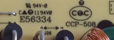 FUENTE DE PODER PARA TV TCL / NUMERO DE PARTE 08-L12NLA2-PW210AA / CCP-508 / E56334 / 291604 / PANEL LVU430NDEL / MODELOS 40S325 / 40S330 / 43S421 / 43S425 / 43S423 / 40S325LAAA / 43S421LEAA / 40S325LACA / 43S421TEAA - Imagen 2