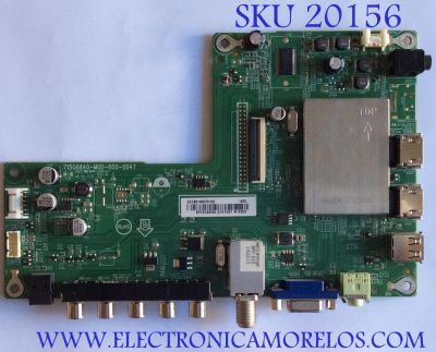 MAIN / SHARP / 756XECB01K0070 / 715G6840-M0D-000-004T / XECB01K007010X / PANEL TPT315B5 -HVN05 REV:S520D / MODELO LC-32LB261U