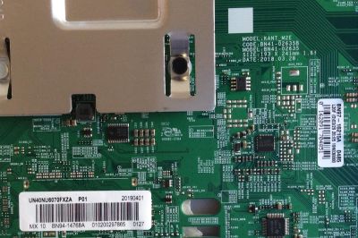 MAIN PARA TV SAMSUNG 4K·UHD·HDR SMART TV / NUMERO DE PARTE BN94-14768A / BN41-02635B / BN97-16215A / BN9414768A / PANEL CY-NN040HGLV2H / MODELO UN40NU6070 / UN40NU6070FXZA FB02 - Imagen 2