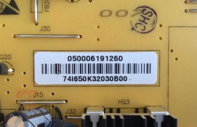 FUENTE DE PODER PARA TV VIZIO / NUMERO DE PARTE 0500-0619-1260 / SHG5516A-237E / 25-DB5592-X2P1 / CQC14134104969 / 050006191260 / PANEL T550QVN05.D / MODELO M557-G0 / M557-G0 LAUAQC / M557-G0 LAUAQCKV / M557-G0 / M557-G0 LAFAQC / M557-G0 LAFAQCMV - Imagen 3