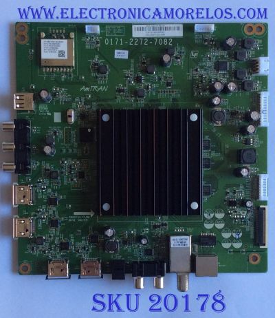 MAIN PARA TV VIZIO / NUMERO DE PARTE 3655-1622-0150 / 3655-1622-0395 / 0171-2272-7082 / PANEL T550QVN05.D / MODELO M557-G0 LAUAQCKV