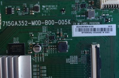 MAIN / VIZIO / XICB02K041 / 715GA352-M0D-B00-005K / (X)XICB02K041010X / PANEL TPT500U1 -QVN03.U REV:SFB1A / MODELO M507-G1 LTMWQHKV - Imagen 2