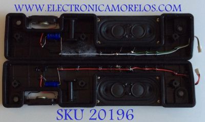 KIT DE BOCINAS PARA TV / TOSHIBA / NA-PK23010010I / 12114C / 12244C / PANEL LTA460HW04 / MODELO 46L5200