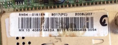 MAIN / SAMSUNG / BN94-01518N / BN97-01835N / BN41-00937A / PANEL LTA400HT-L06 / MODELOS LNT4065FX/XAA / LNT4065FX/XAC SX08 / LNT4065FX/XAC SX07 - Imagen 2