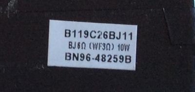 BOCINA ORIGINAL PARA TV SAMSUNG 1 PIEZA / NUMERO DE PARTE BN96-48259B / B119B22BJ11 / MODELOS QN55Q80RAFXZA / QN65Q7DRAFXZA - Imagen 2