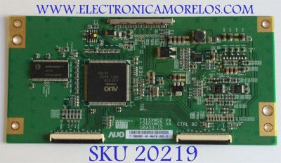 T-CON / JVC / 55.06A53.001 / T315XW02 V9 / T260WX02 VA   / PANEL T315XW02 / MODELOS  LT-32EM49 / LT-32P679