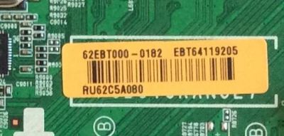 MAIN / LG / EBT64119205 / EAX66791502 / 62EBT000-0182 / PANEL LC490EUE(FH)(M3) / MODELO 49LX770H-UA.BUSYLJR - Imagen 2