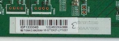 MAIN HITACHI M8-T10NA12-MA200AA  / X490277 / 40-MST10A-MAA4HG / V8-ST10K01-LF1V001 / M8-T10NA12-MA200AA / PANEL LVU650LGDX E1 V41 / MODELO 65R80 - Imagen 2