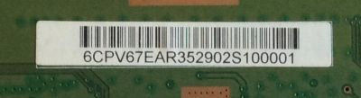 T-CON / SAMSUNG / 6CPV67EAR / INNOLUX / 6CPV67EAR / E222034 / 15061401 / PANEL V500HJ3-CPE1 / MODELO 50" - Imagen 2