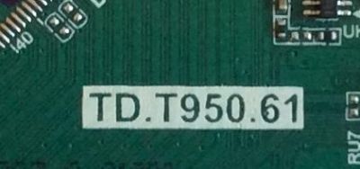 MAIN / TOSHIBA / 78V0F000020 / H19030287 / TD.T950.61 / FW:1847+96 / PANEL U320DH05 TT105 / MODELO 32LF221U19 - Imagen 3