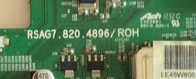 MAIN / HITACHI / 160559 / RSAG7.820.4896 / 160557 / LTDN48K510XWUS3D / TS3B03 / TS3B04 / PANEL LTA480HQ01-C01 / MODELO LE48W806 - Imagen 2