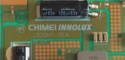 LED DRIVER / COBY / 27-D076211 / L500H1-2EA / PANEL V500HJ1-LE1 REV.C3 / MODELO LEDTV5028 - Imagen 2