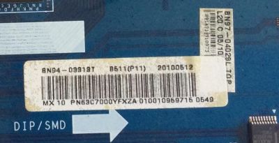 MAIN SAMSUNG / BN94-03313T / BN41-01351B / BN97-04029L / PANEL'S S63FH-YB05 / (S50FH-YD06) / S50FH-YB07 / MODELO PN63C7000YFXZA - Imagen 3