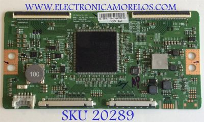 T-CON ORIGINAL PARA TV SONY / NUMERO DE PARTE 6871L-5351C / 6870C-0749A / 5351C / PANEL V550QWME08 / DISPLAY LC550EQL (SL)(A1) / MODELO XBR-55X850G / XBR55X850G