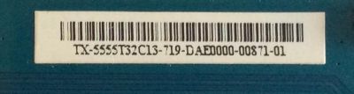 T-CON INSIGNIA / 55.55T32.C13 / T550QVR07.1 CTRL BD / 55T34-C03 / PANEL TPT550U1-QVN05.U REV: S000G / MODELO NS-55DR710NA17 - Imagen 2