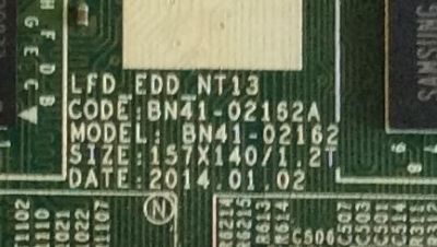 MAIN SAMSUNG / BN94-10414G / BN41-02162A / BN97-07313W / PANEL CY- DJ055CSLVZH / LSF550HJ07-A01 / MODELO LH55EDDPLGC/ZA VH03 - Imagen 3