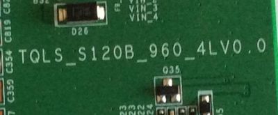 T-CON SONY / LJ94-0832A / TQLS_S120B_960_4L / JE832A / E832A / PANEL LTW550HQ01 / MODELO KDL- 55NX810  - Imagen 2