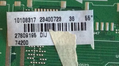 MAIN CHRISTIE / 10108317 / 17MB120DS / 23400723 / 23400721 / PANEL VDS550QNDL-2D-U11-VEL / MODELO UHD551-L - Imagen 4