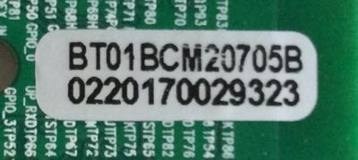 MODULO PARA TV CHRISTIE / BT01BCM20705B / 0220170029323 / PANEL VDS550QNDL-2D-U11-VEL / MODELO UHD551-L  - Imagen 2