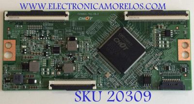 T-CON PARA TV INSIGNIA 4K UHD / NUMERO DE PARTE CV500U1-T01-CB-2 / E3CCBB5000020G / PANEL´S TPT500B5 -U1T01.D REV:S04S / TPT500B5 -U1T01.D REV:S04AA / TPT500B5-U1T01.D REV:S04AE / MODELOS NS-50DF710NA19 / NS-50DF711SE21 / 50UM6900PUA / 50UM6900PUA.CUSRLH