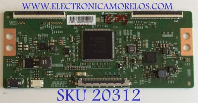 T-CON PARA TV HITACHI / POLAROID PHILIPS SMART TV / NUMERO DE PARTE 6871L-5203C / 6870C-0738A / 5203C / V17_43UHD_TM120_V1.0 / PANEL´S LVU430LGDX E1 V17 / LC430EGY (SK)(M3) / MODELOS 43R80 / PTV43174KILED / 43PFL5604/F7